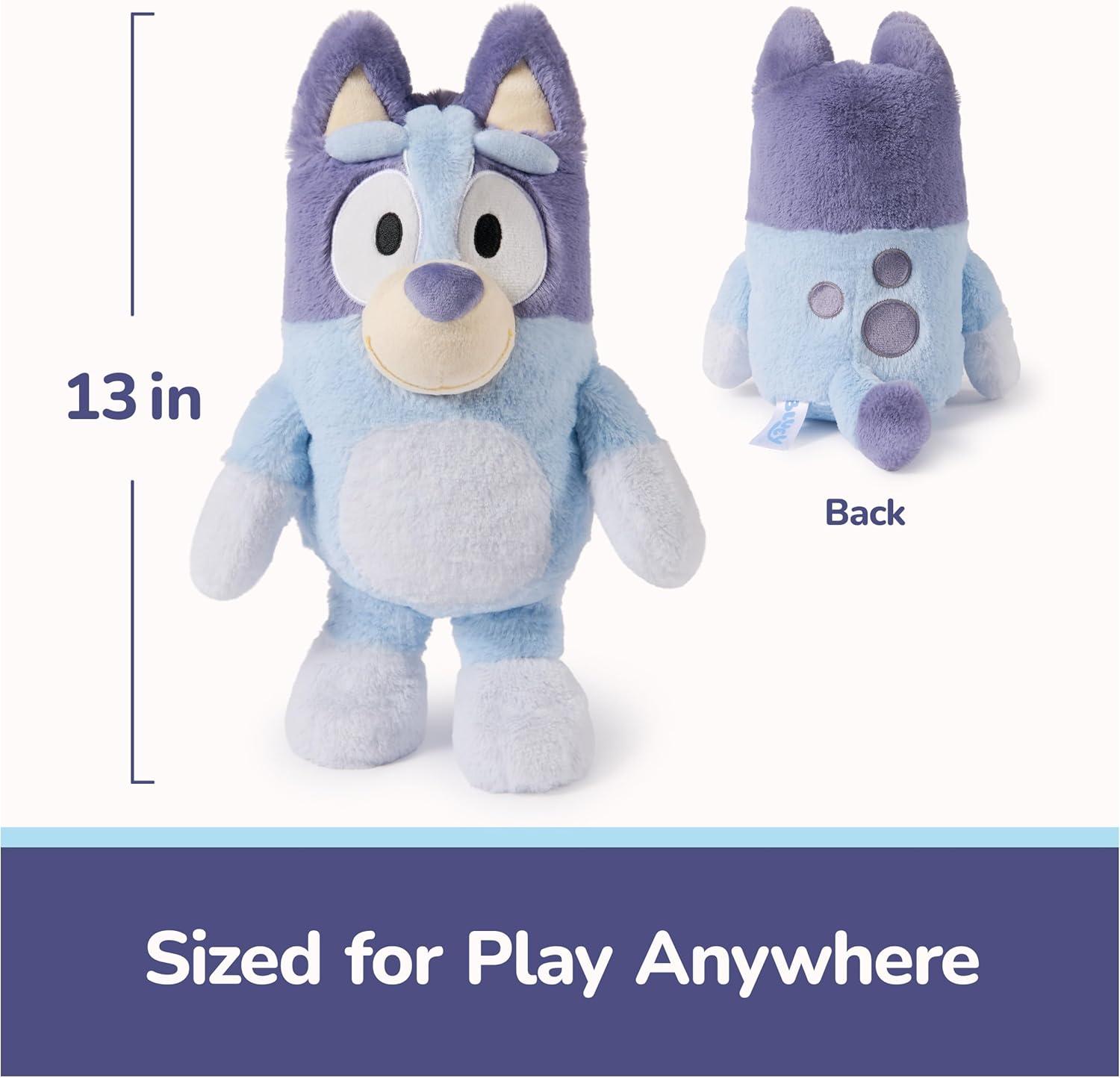 imageGUND Bingo Sustainably Soft Plush Made with Recycled Materials Stuffed Animals for Kids amp Toddlers Orange 13Bluey