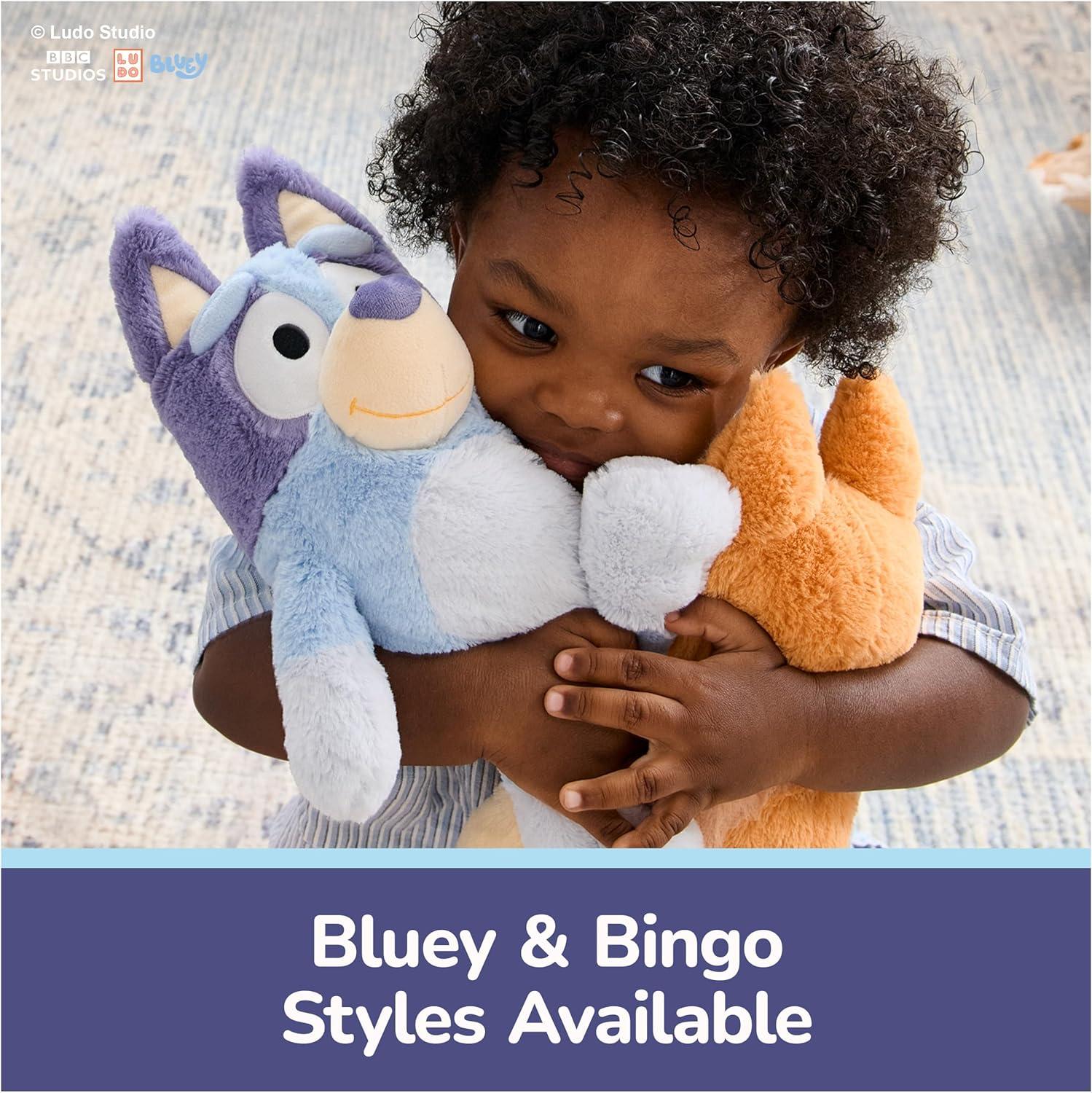imageGUND Bingo Sustainably Soft Plush Made with Recycled Materials Stuffed Animals for Kids amp Toddlers Orange 13Bluey