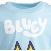 Bluey Bingo Chilli Mom Bandit Dad Long Sleeve Matching Family T-Shirt Toddler to Adult(Bluey  Blue)