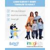 Bluey Bingo Chilli Mom Bandit Dad Long Sleeve Matching Family T-Shirt Toddler to Adult(Dad  Blue)