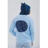 Bluey Bingo Dad Mom Fleece Matching Family Cosplay Pullover Hoodie Infant to Little Kid(Blue  Bandit Dad)