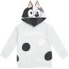 Bluey Bingo Dad Mom Fleece Matching Family Cosplay Pullover Hoodie Infant to Little Kid(Gray  Muffin)