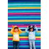Bluey Bingo Dad Mom Fleece Matching Family Cosplay Pullover Hoodie Infant to Little Kid(Orange  Bingo)