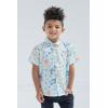 Bluey Bingo Hawaiian Button Down Dress Shirt Toddler to Big Kid(Bluey / Bingo / Ice Cream)