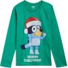 Bluey Christmas Matching Family Long Sleeve T-Shirt Toddler to Adult(Green / Bluey)