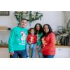 Bluey Christmas Matching Family Long Sleeve T-Shirt Toddler to Adult(Green / Bluey)