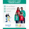 Bluey Christmas Matching Family Long Sleeve T-Shirt Toddler to Adult(Green / Dad)