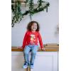 Bluey Christmas Matching Family Long Sleeve T-Shirt Toddler to Adult(Red / Bingo)