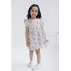 Bluey Cotton Gauze Matching Family Outfits Dress & Button Down Shirt & Shorts Infant to Little Kid Sizes (12 Months – 7-8)(Girl’s Dress)