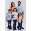 Bluey Matching Family T-Shirt Toddler to Adult Sizes (2T – 3XL)(Bandit  Blue)
