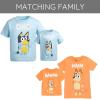 Bluey Matching Family T-Shirt Toddler to Adult Sizes (2T – 3XL)(Bluey  Blue)