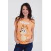 Bluey Matching Family T-Shirt Toddler to Adult Sizes (2T – 3XL)(Chilli  Orange)