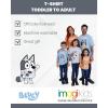 Bluey Matching Family T-Shirt Toddler to Adult Sizes (2T – 3XL)(Muffin  Blue)