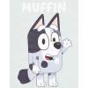 Bluey Matching Family T-Shirt Toddler to Adult Sizes (2T – 3XL)(Muffin  Blue)