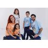 Bluey Matching Family T-Shirt Toddler to Adult Sizes (2T – 3XL)(Muffin  Blue)