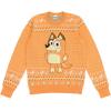 Bluey womens Christmas(Mom  Orange)