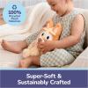 GUND Bingo Sustainably Soft Plush, Made with Recycled Materials, Stuffed Animals for Kids & Toddlers, Orange, 13”(Bingo)