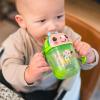 The First Years Bingo Weighted Straw Cup – Spill Proof Toddler Straw Cups with Flip Top Cover – Bluey Cups for Everyday Sipping – Toddler Feeding Supplies – 7 Ounce – Ages 6 Months and Up(Cocomelon)