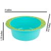 The First Years Bluey 4-Piece Place Setting – BPA Free Dishwasher Safe Toddler Dinnerware Set with Divided Plate, Bowl, Fork, Spoon – Multicolor(Cocomelon)