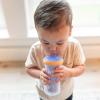 The First Years Bluey Insulated Straw Cup – Bluey Sippy Cups with Straw – Kids Water Bottles – 9 Oz – 2 Count – Ages 9 Months and Up(9 Ounce)