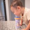 The First Years Bluey Insulated Straw Cup – Bluey Sippy Cups with Straw – Kids Water Bottles – 9 Oz – 2 Count – Ages 9 Months and Up(9 Ounce)