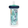 The First Years Bluey Insulated Straw Cup – Bluey Sippy Cups with Straw – Kids Water Bottles – 9 Oz – 2 Count – Ages 9 Months and Up(9 Ounces)