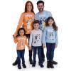 Bluey Bingo Chilli Mom Bandit Dad Long Sleeve Matching Family T-Shirt Toddler to Adult(Muffin  Blue)