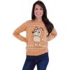 Bluey womens Christmas(Mom  Orange)
