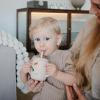 mushie x Bluey 100% Silicone Training Cup & Straw for Toddlers | 6 Months+ (Bluey Sage)(Dinosaurs)