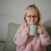 mushie x Bluey 100% Silicone Training Cup & Straw for Toddlers | 6 Months+ (Bluey Sage)(Dried Thyme)