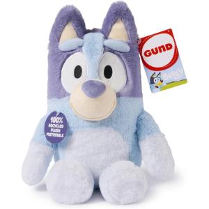 GUND Bingo Sustainably Soft Plush, Made with Recycled Materials, Stuffed Animals for Kids & Toddlers, Orange, 13”(Bluey)