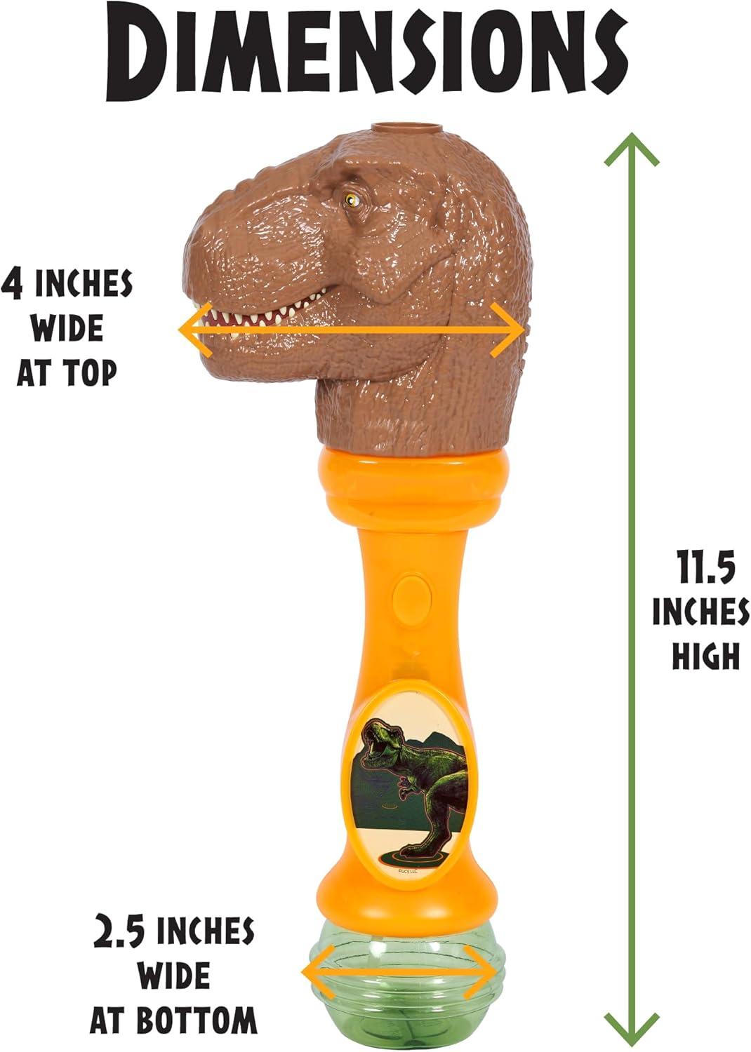 imageLittle Kids BLUEY Light and Sound Musical Bubble Wand Includes Bubble SolutionJurassic World