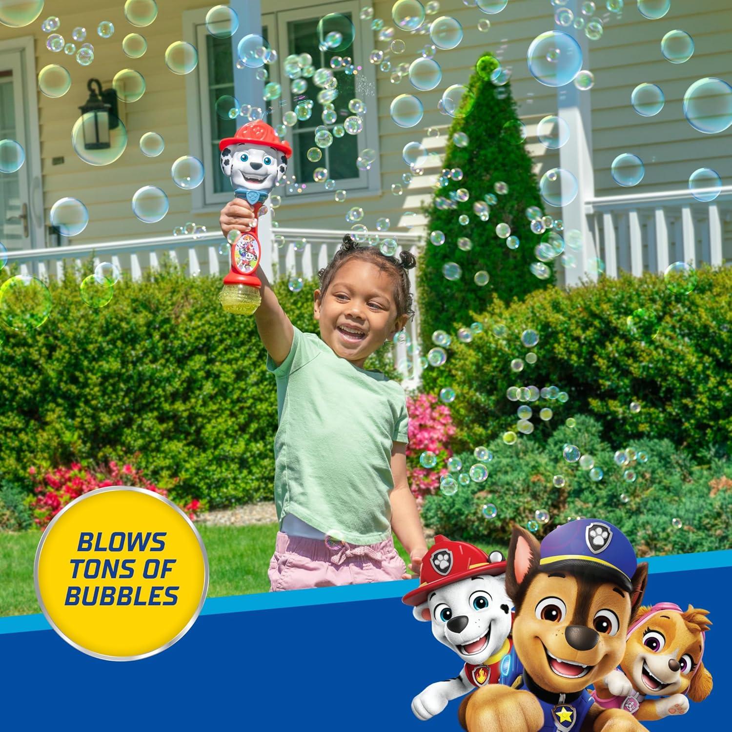 imageLittle Kids BLUEY Light and Sound Musical Bubble Wand Includes Bubble SolutionPaw Patrol