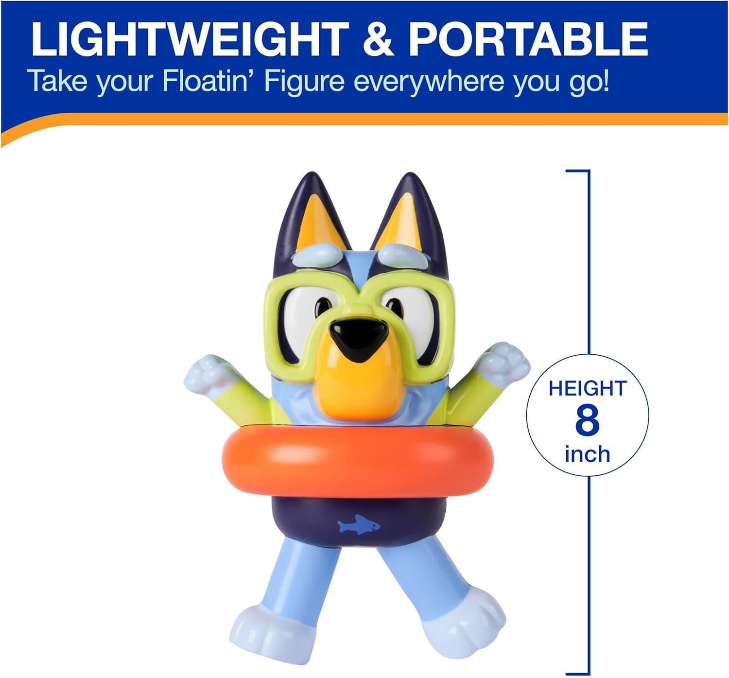 imageSwimways Bluey Floatin Figures Swimming Pool Accessories amp Kids Pool Toys Bluey Party Supplies amp Water Toys for Kids Aged 3 amp Up