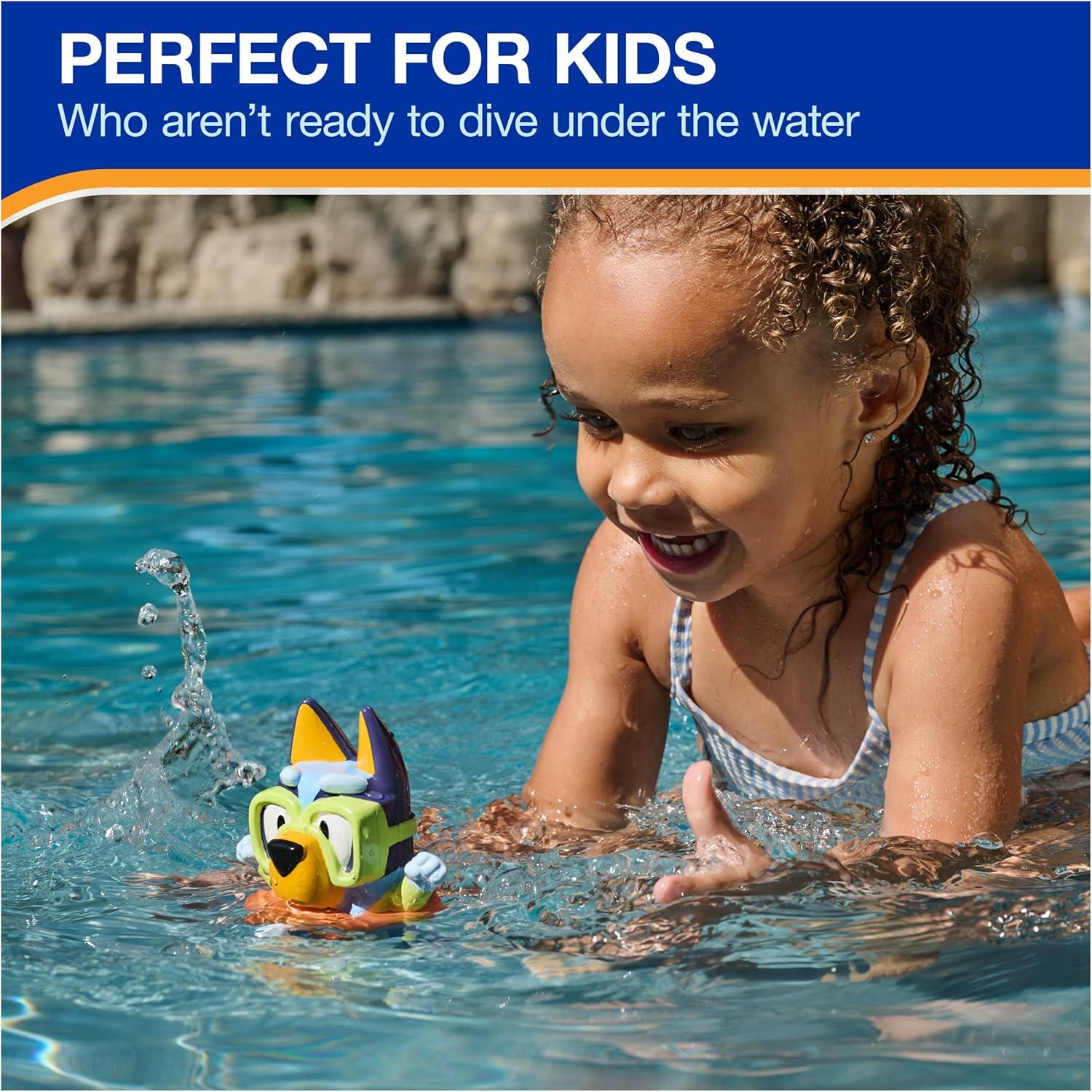imageSwimways Bluey Floatin Figures Swimming Pool Accessories amp Kids Pool Toys Bluey Party Supplies amp Water Toys for Kids Aged 3 amp Up