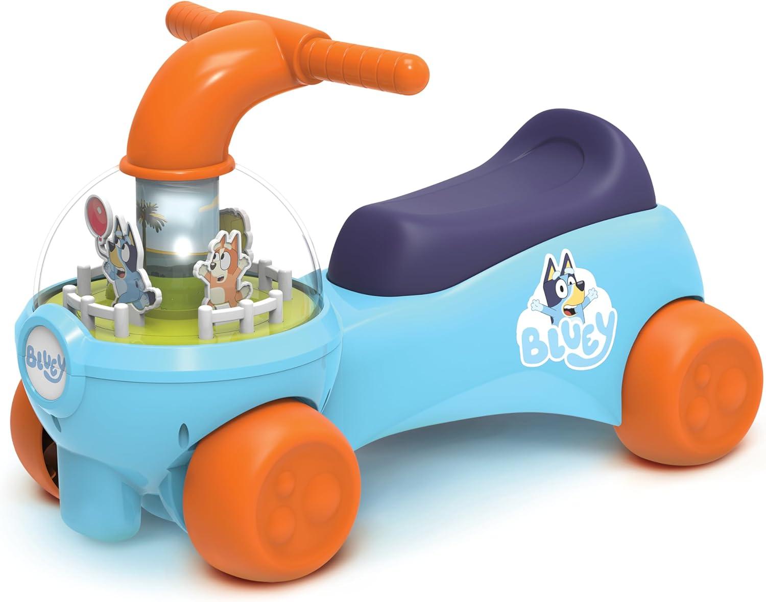 imageThe Bluey amp Bingo Keepy Uppy Ride On for Baby Infants amp Toddlers Ages 1236 Months Weight Capacity 44lbs