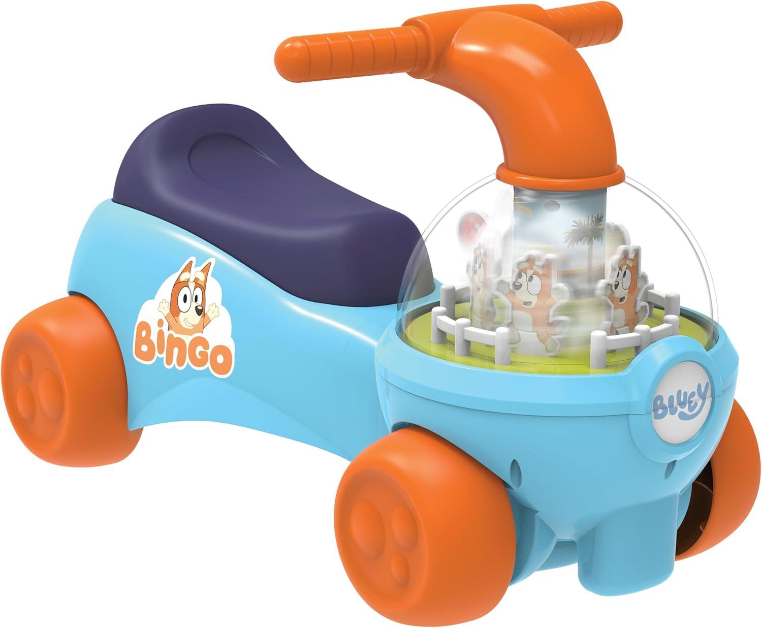 imageThe Bluey amp Bingo Keepy Uppy Ride On for Baby Infants amp Toddlers Ages 1236 Months Weight Capacity 44lbs