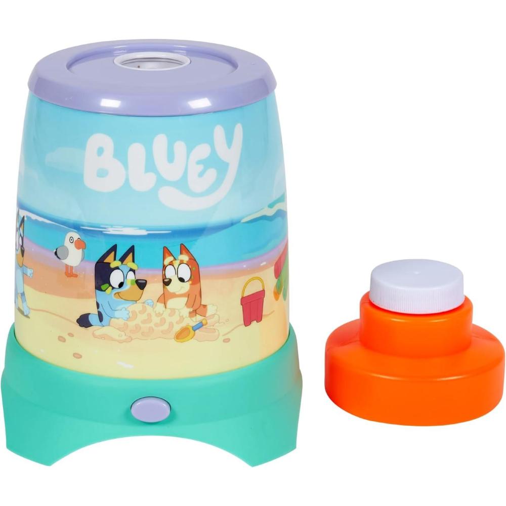 imageBLUEY Cyclone NO Spill Bubble Machine  Bluey Toy for Baby Toddlers and Kids  Includes Non Toxic Bubble SolutionBluey