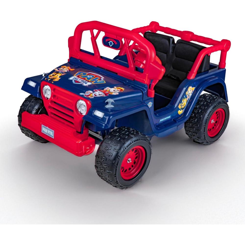 imageBluey 6V Ride On Car for Toddlers  Interactive Electric Car for Kids with Sound Effects amp Music Riding Toy for Boys amp Girls Includes 6V Rechargeable Battery amp ChargerPaw Patrol