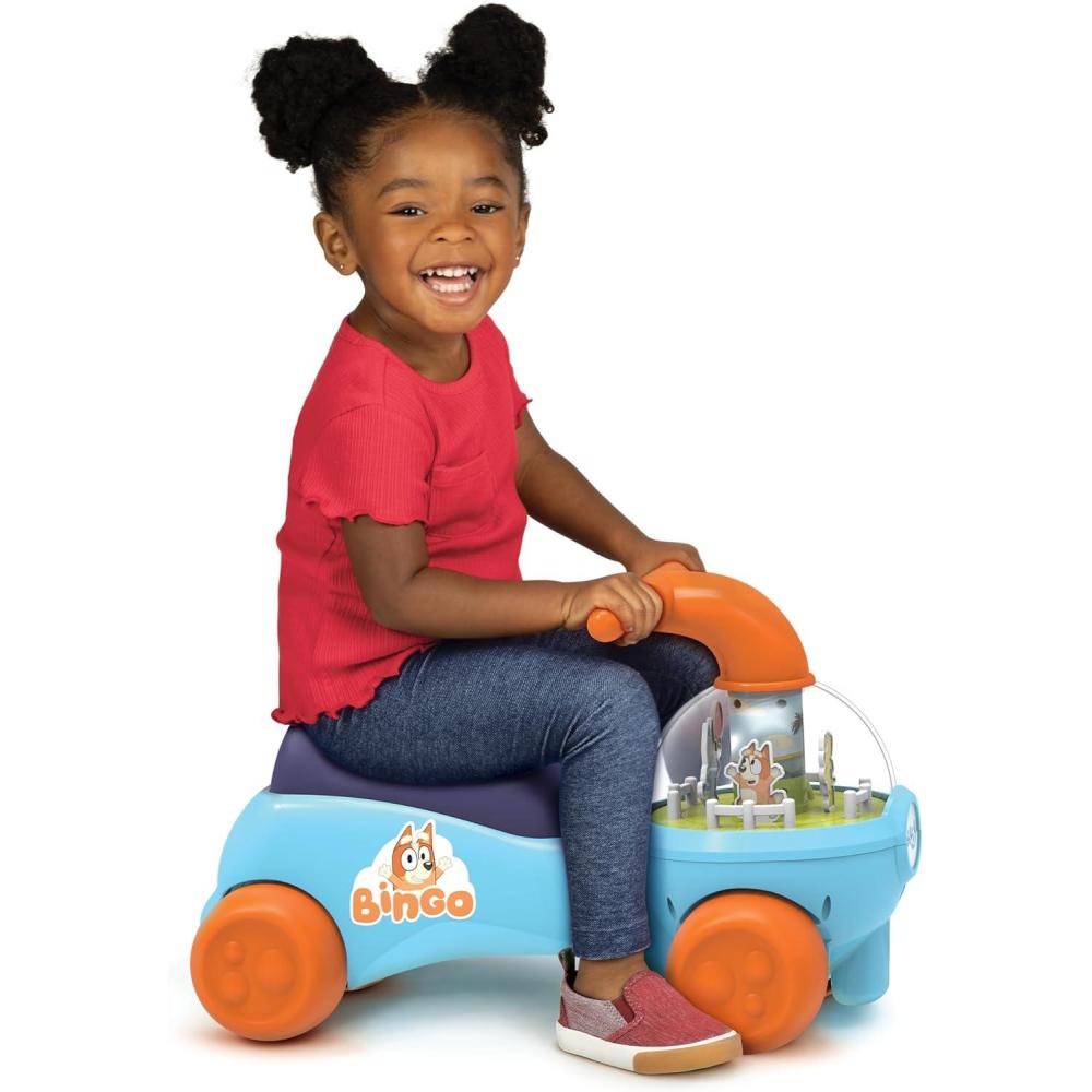 imageThe Bluey amp Bingo Keepy Uppy Ride On for Baby Infants amp Toddlers Ages 1236 Months Weight Capacity 44lbs