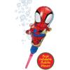 BLUEY Ballooble Bubble Machine Amazon Exclusive Huge Inflatable Bubble Machine for Kids Includes a Stand and Bonus 40oz of Bubble Solution 2 in 1 Play Pattern for Maximum Bubble Toy Fun(Spider-man)