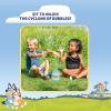 BLUEY Cyclone NO Spill Bubble Machine | Bluey Toy for Baby, Toddlers and Kids | Includes Non Toxic Bubble Solution(Bluey)