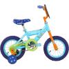 Bluey 12 Inch Kids Bike by Dynacraft for Boys and Girls with Training Wheels, Coaster Brake, Sturdy Frame, Easy Assembly, Fun Bluey Design, Beginner Toddler Bicycle(Blue)