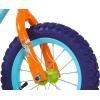Bluey 12 Inch Kids Bike by Dynacraft for Boys and Girls with Training Wheels, Coaster Brake, Sturdy Frame, Easy Assembly, Fun Bluey Design, Beginner Toddler Bicycle(Blue)
