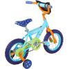 Bluey 12 Inch Kids Bike by Dynacraft for Boys and Girls with Training Wheels, Coaster Brake, Sturdy Frame, Easy Assembly, Fun Bluey Design, Beginner Toddler Bicycle(Blue)