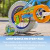 Bluey 12 Inch Kids Bike by Dynacraft for Boys and Girls with Training Wheels, Coaster Brake, Sturdy Frame, Easy Assembly, Fun Bluey Design, Beginner Toddler Bicycle(Light Blue)