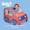 Bluey Heeler 4WD Pop-Up Tent for Kids, Easy Storage Pop Up Play Tent with Door, Windscreen, & Peep Window, Outdoor Toddler Playhouse for Ages 2+(Heeler 4WD Pop Up Play Tent)