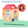 Bluey Heeler 4WD Pop-Up Tent for Kids, Easy Storage Pop Up Play Tent with Door, Windscreen, & Peep Window, Outdoor Toddler Playhouse for Ages 2+(Play Tent)