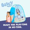 Bluey Heeler 4WD Pop-Up Tent for Kids, Easy Storage Pop Up Play Tent with Door, Windscreen, & Peep Window, Outdoor Toddler Playhouse for Ages 2+(Pop Up Play Tent)