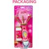 Little Kids BLUEY Light and Sound Musical Bubble Wand, Includes Bubble Solution(Aurora)